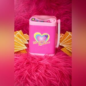 Pink Mini Washing Machine for False Eyelashes 💕🫧